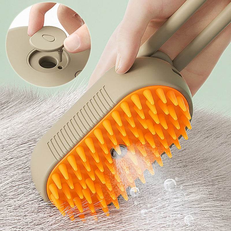 3 in 1 Pet Electric Steam Brush - EarthLoop